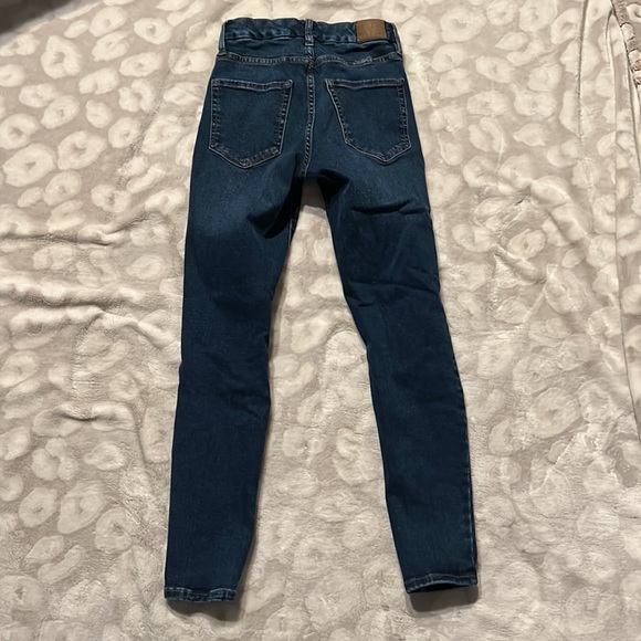 Aeropostale ripped jeans high rise curvy jegging size 4 - Picture 10 of 14